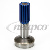 1.750" 16 Spline - 3.500" x .095" Round - Slip Stub Shaft  N4-40-761