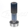 3.00" 16 Spline - 4.590" x .180" Round - Slip Stub Shaft  NPS48-16-38