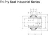 30mm Spherical Ball Bearing Insert w/Eccentric Locking Collar   GE30KPPB3