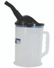 Plastic Calibrated Measuring Container w/Removeable Lid & Spout 2.5L  13402