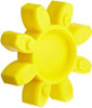 GS42 Lovejoy® Urethane Curved Jaw Coupling Spider   GS42-SPIDER-92A YELLOW-URE