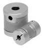 1/4" Shaft Lovejoy® MOL-25C Oldham Coupling   MOL25C-HUB-1/4-NKW