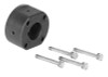 #6 x 1-1/8" Shaft Sure-Flex® Spacer Coupling Half   6SCH-SPCR HUB-1-1/8-1/4X1/8KW