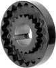 #8 x 1-11/16" Shaft Sure-Flex® Coupling Half   8S-FLNG-1-11/16-3/8X3/16KW