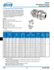 1-7/8" Shaft Lovejoy® DI110-6 Series Drop In Spacer Disc Coupling Hub   DI110-6-HUB-1-7/8-1/2X1/4KW