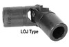 Unbored Shaft LOJ-8 Series Lovejoy® Offset Pin Universal Joint   LOJ8-UJ-SOLIDXSOLID