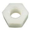 #8-32 Nylon Hex Nut 50 Pc.   5700-008
