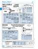 Wing Screw M8 X 1.25 X 25Mm Lg Full Thread 40Mm Wing Width Malleable Casting/Steel Zinc Plated   570-025