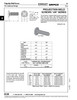 Projection Weld Screw Ring Projection Under The Head 1/4"-20 Unc X 5/8" Long Low Carbon Steel Plain   573-053