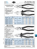 High Leverage Combination Plier 225Mm (9") Lgth Tool Steel Polished Head Heavy Insulated Handles   876-1217