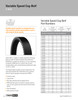 Variable Speed Cog Belt®   4430V610