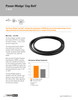 Power Wedge® Cog Belt® V-Belt   8VX1400