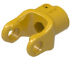 1-3/8"-21 Spline - Push Pin QD Yoke - Bondioli® 5 Series  PTO102-6521