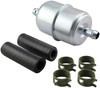 In-Line Fuel Filter with Clamps and Hoses  BF836-K3