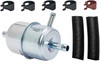 In-Line Fuel Filter with Clamps and Hoses  BF865-K
