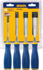 4 Pc. Construction Chisel Set   1819361