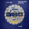 10 Pc. 7-1/4" 18T Marathon® Carbide Circular Saw Blade   24028