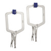 2 Pc. Vise-Grip® Locking C-Clamp w/ Soft Pads   45619