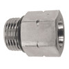 3/4"-16 x 7/8"-14 Steel Male ORB - Female ORB Connector  0111-08-10