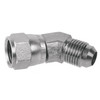 1-1/2 x 1-1/2" Steel Female 37° JIC - Male 37° JIC 45° Elbow  0545-24-24
