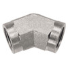 1/4 x 1/4" Steel Female NPT - Female NPT 45° Elbow  0848-04-04