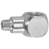 1/4-28 x 1/8" Male Grease Thread - Female 90° NPT Adapter  1698GR-01-02