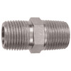 1 x 1" Steel Male BSPT - Male BSPT Hex Nipple   38038-16-16