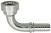 1 x 1-1/4" (2.13" Flange) Pulsar 5000 Series Hose Barb - Cat® Style Flange 90° Elbow  5099C-20-16