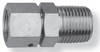 M20-1.5 x 1/2" Steel Female Metric - Male NPT   63016S-12-08