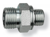 M22-1.5 x 13/16"-16 Steel Male Metric - Male ORFS   73093L-15-08