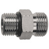 7/8"-14 x 1-3/16"-12 Steel Male ORB - Male ORFS Connector   93011-10-12