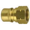 1/4 x 1/4" Brass ISO "B" Nipple - Female NPT  C102B-04