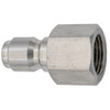 1/4 x 1/4" Stainless Steel Pressure Washer Nipple - Female NPT  CPST4SS