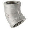 3/4" Stainless Steel 316 Female NPT 45° Elbow  G0848SS-075-075