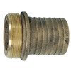 2-1/2 x 2-1/2" Brass (Short) Male NPSH - Hose Barb  G31B-250
