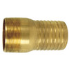 1-1/2 x 1-1/2" Brass Hose Barb - Male NPT  G33B-150