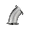 3" Sanitary 45° Clamp Elbow  G5343-300-300