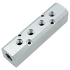 1/2 x 1/4" NPT Four Outlet Block Manifold  L-30