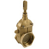 4" Brass Female NPT Piston Gate Valve  V215P-400