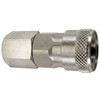 1/2 x 3/4" Stainless Steel Japanese Pneumatic Coupler - Female NPT   600SF-SS