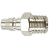 1/4 x 1/4" Stainless Steel Japanese Pneumatic Nipple - Male NPT   20PM-SS