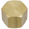 1/2" Brass Female NPT Cap   G0800B-08