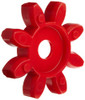 GS42 Lovejoy® Urethane Curved Jaw Coupling Spider   GS42-SPIDER-98A RED-URE