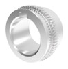 60mm Shaft Lovejoy® Series FCX-2.5 HercuFlex® Gear Coupling Half   FCX-2.5-HUB-60MMP7-18X4.4MMKW