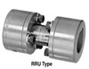 5/8" Shaft Lovejoy® Series RRU-50 Uniflex Coupling Half   RRU50-HUB-5/8-3/16X3/32KW