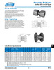 UF-75 Series Lovejoy® Uniflex Flange-Flange Coupling   UF75-DROP OUT-S=1.81