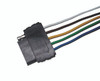 Flat 5 Pin Female Trailer Connector Socket  27022