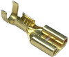 50 Pc. 16-14 AWG .250" Brass Open-End Female Spade Connector  2465-15