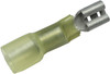 25 Pc. 12-10 AWG .250" Polyolefin Insulated "Solder-Shrink" Female Spade Connector  6955-15