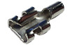 1000 Pc.16-14 AWG .250" Female Non-Insulated High Temperature Spade Connector  9255-M